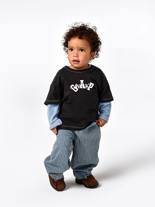 Image number 6 showing, Gap × Awake NY Toddler Relaxed Logo T-Shirt