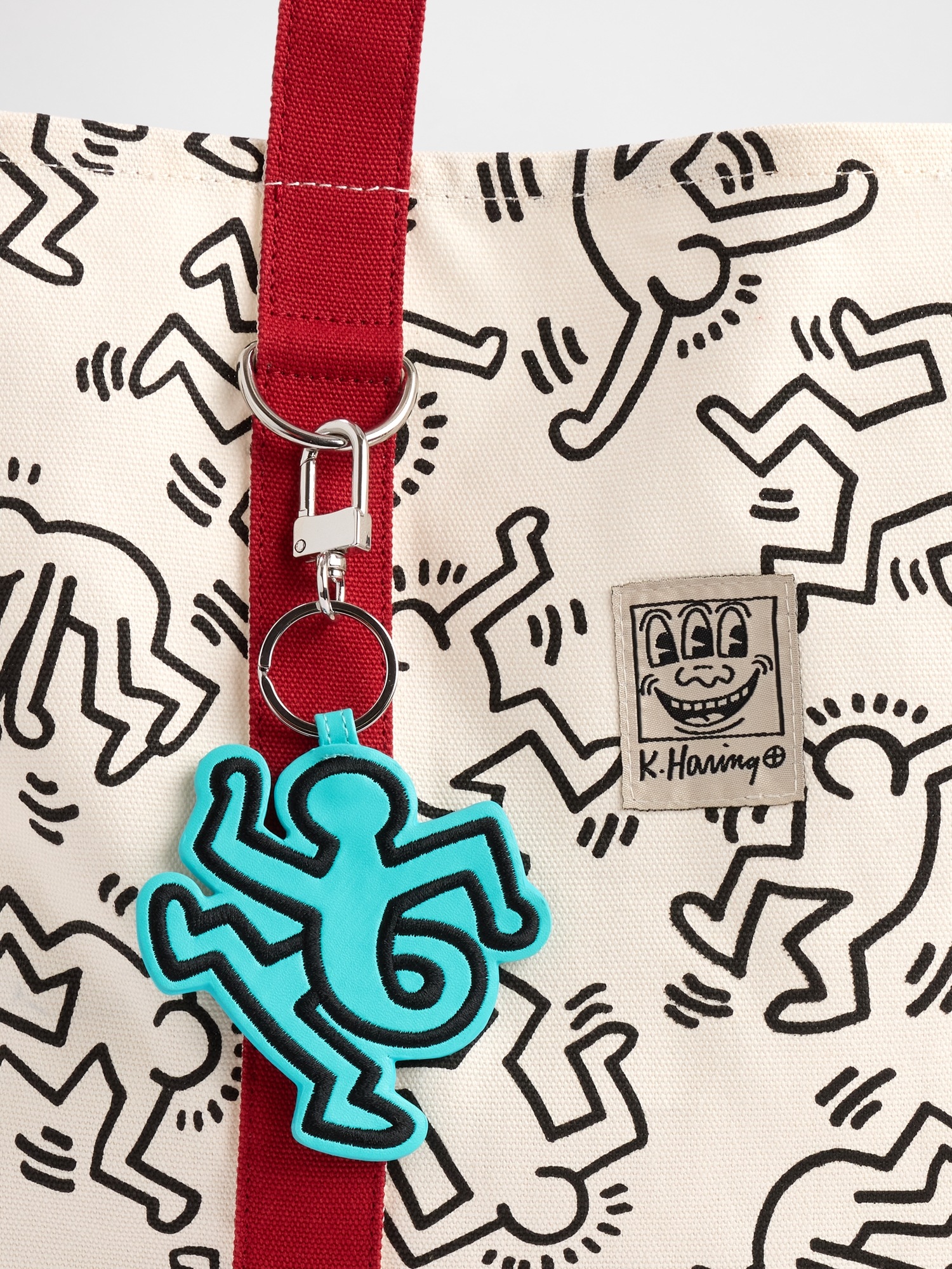 Женский брелок для сумки Gap Keith Haring — фото 4