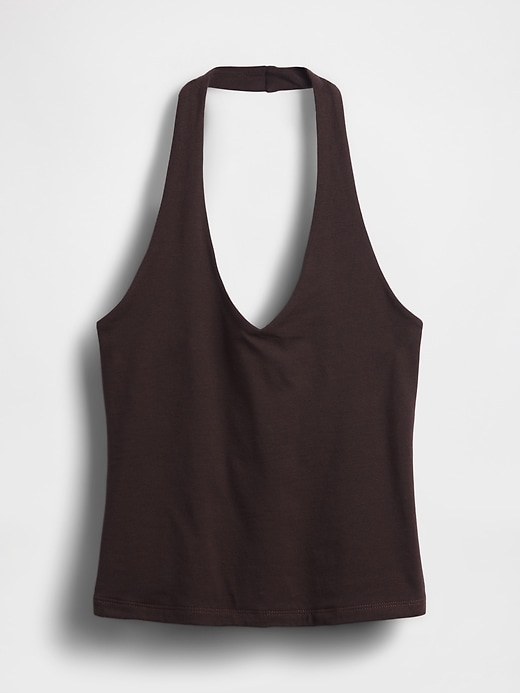 Image number 4 showing, CloseKnit Halter Crop Top