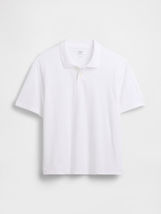 Image number 5 showing, Relaxed Pique Polo