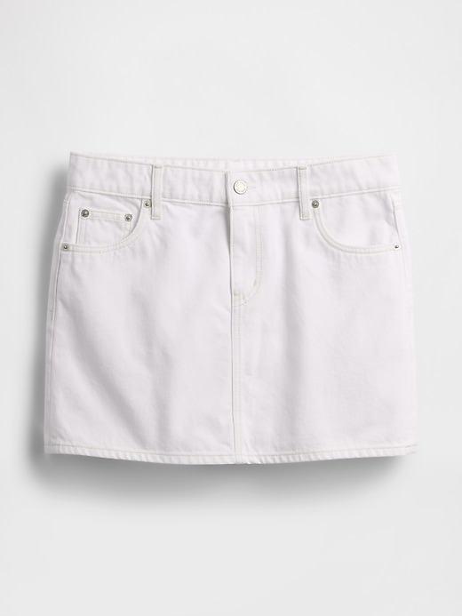 Image number 5 showing, Denim Mini Skirt