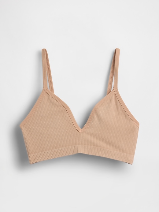 Image number 4 showing, Seamless Rib Triangle Bralette
