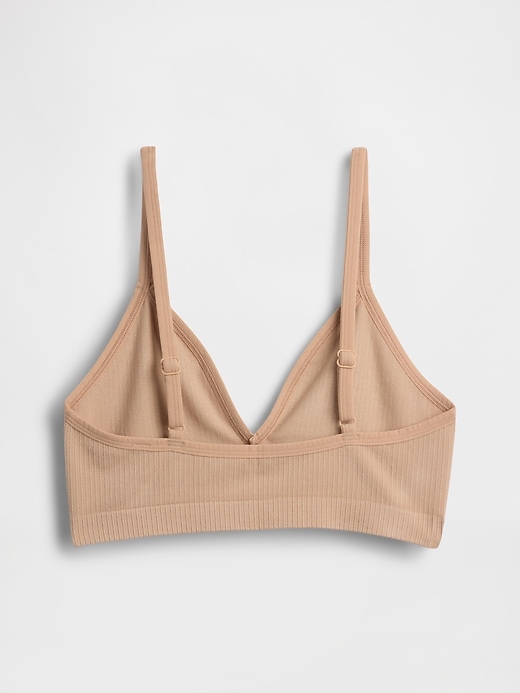 Image number 5 showing, Seamless Rib Triangle Bralette