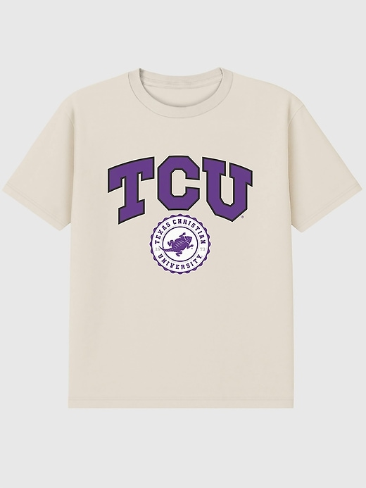 TCU Texas Christian University Collegiate Seal Dark Graphic T-Shirt from GAP - $22.95