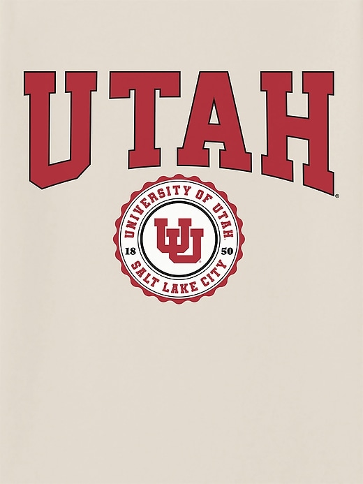 Image number 2 showing, University of Utah Collegiate Seal Dark Graphic T-Shirt