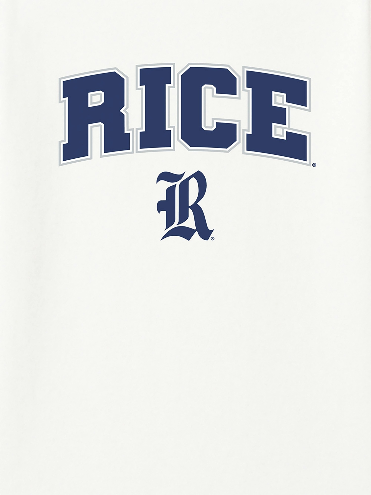 Мужская футболка Gap Rice University с логотипом — фото 2
