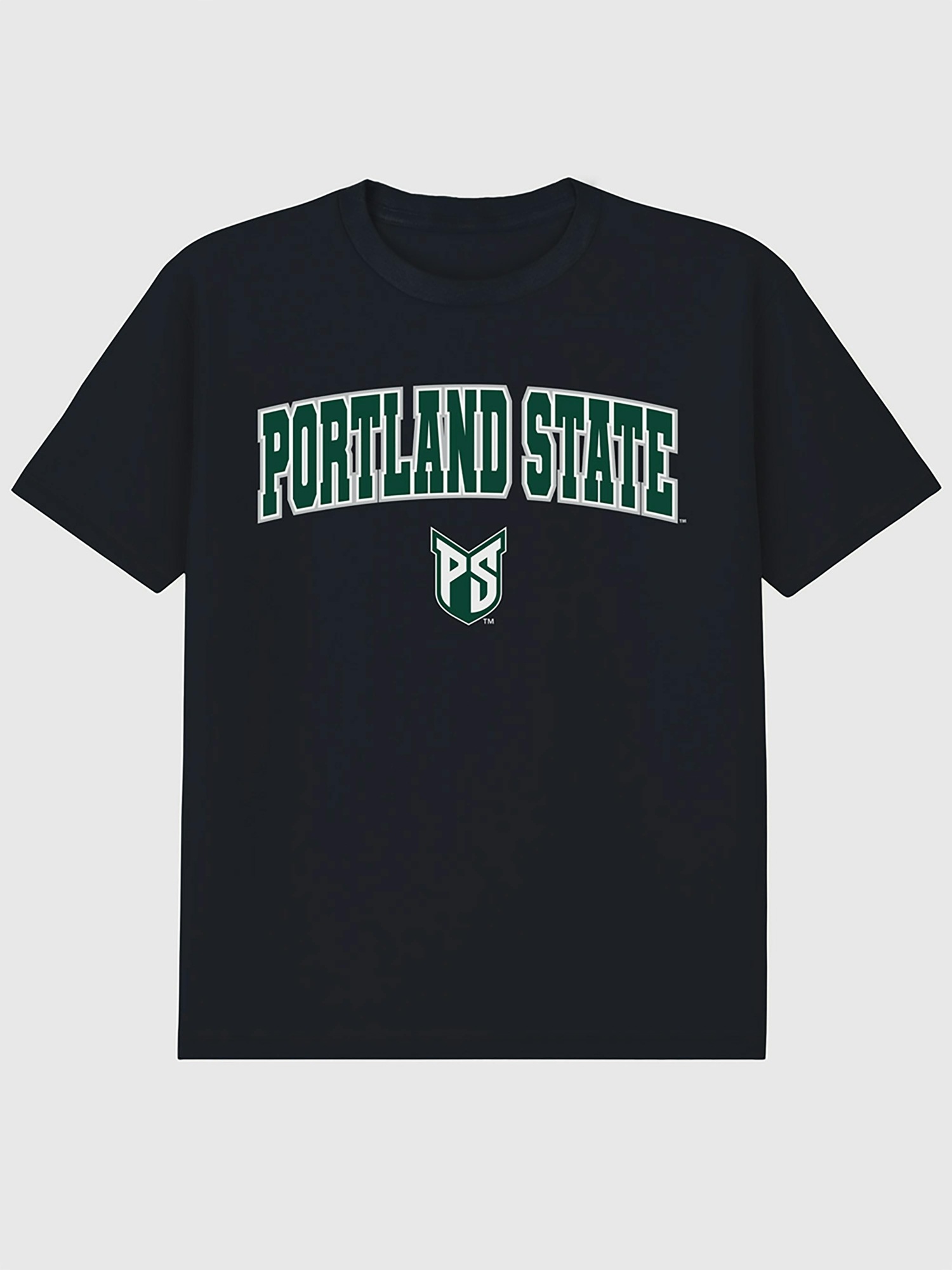 Мужская футболка Gap Portland State University с чёрным лого