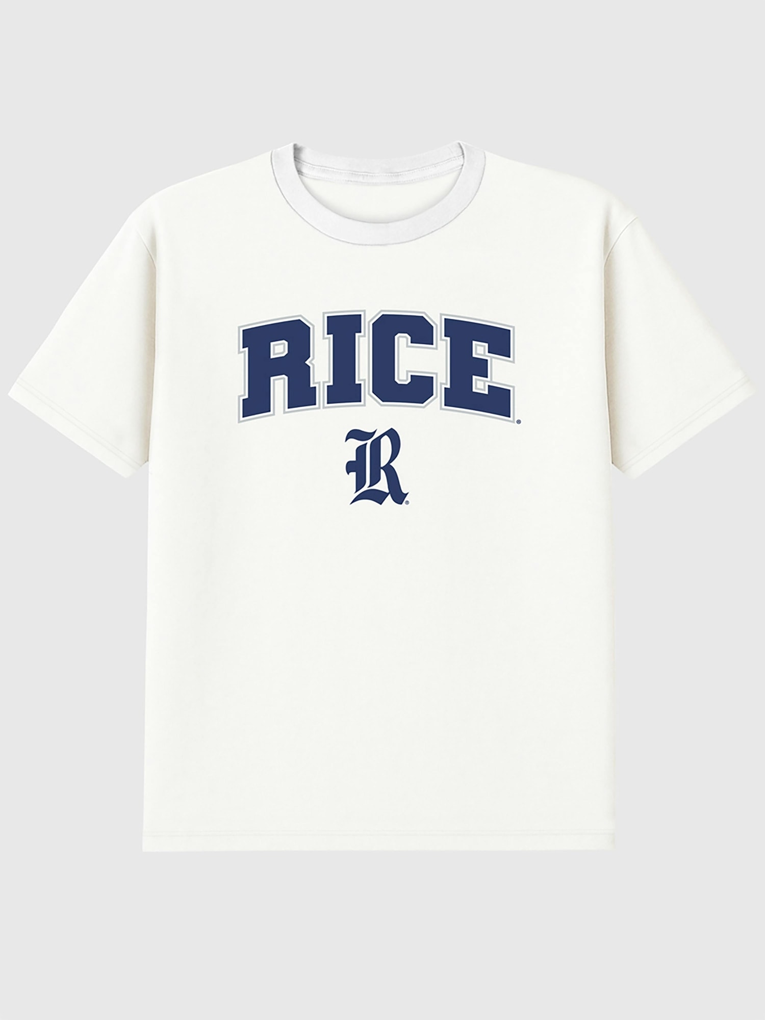 Rice University Arch Logo Secondary Graphic T-Shirt