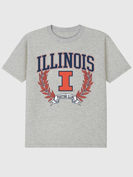 University of Illinois Laurels Dark Graphic T-Shirt from GAP - $22.95