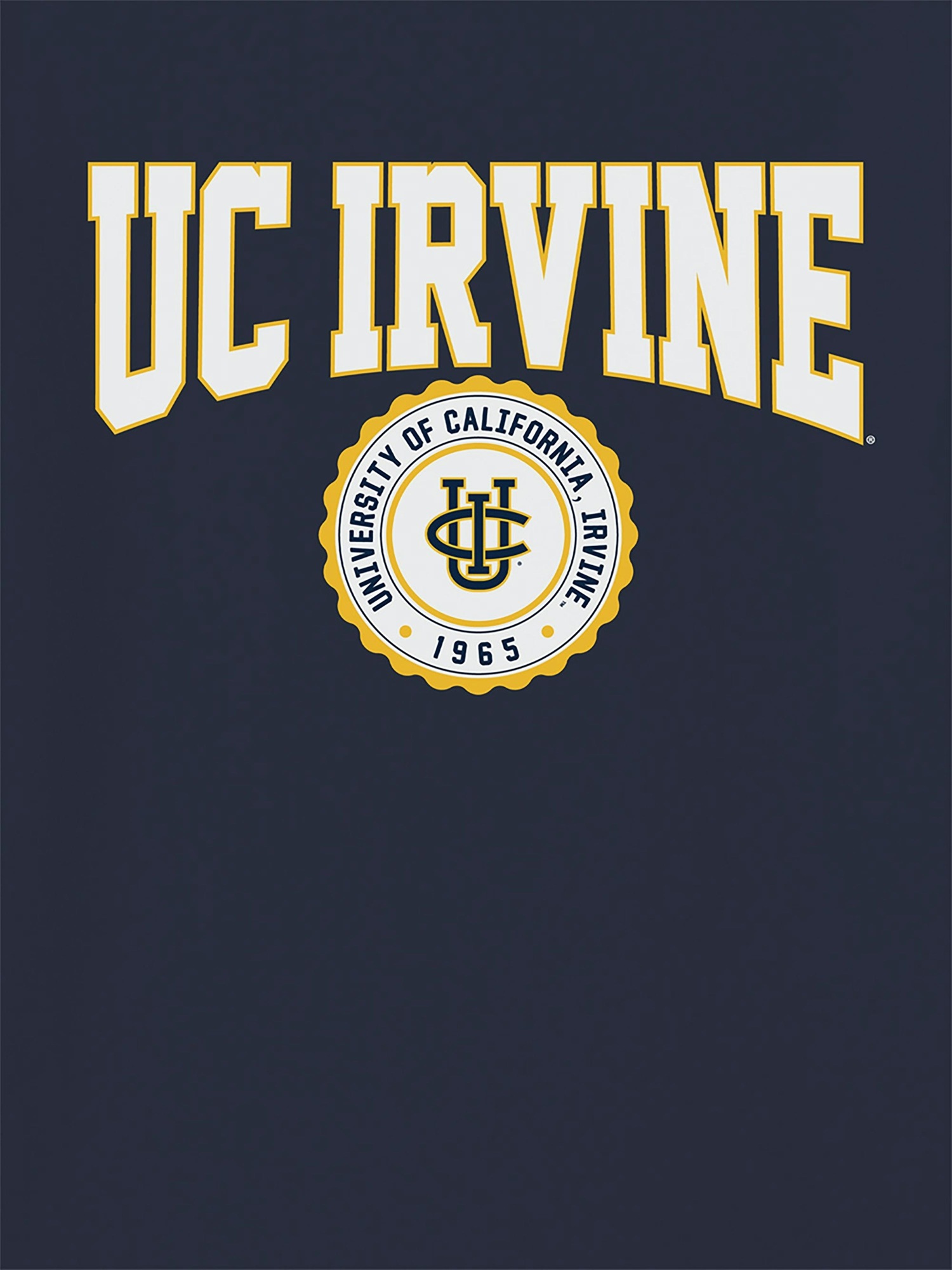 Мужская футболка Gap UC Irvine с гербом колледжа — фото 2