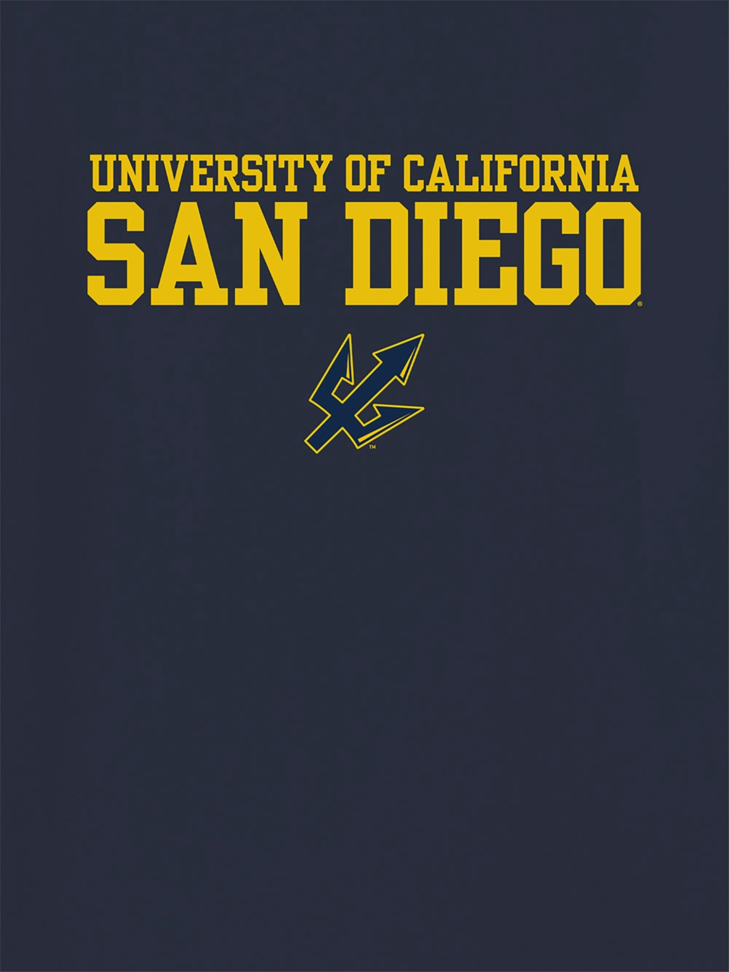 Мужская футболка Gap University of California San Diego с принтом — фото 2