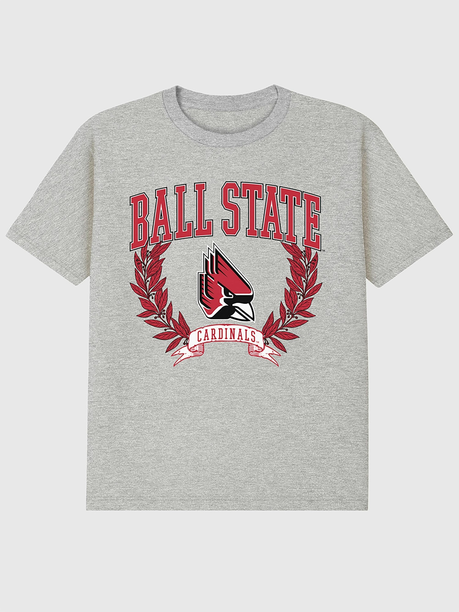 Ball State University Laurels Dark Graphic T-Shirt