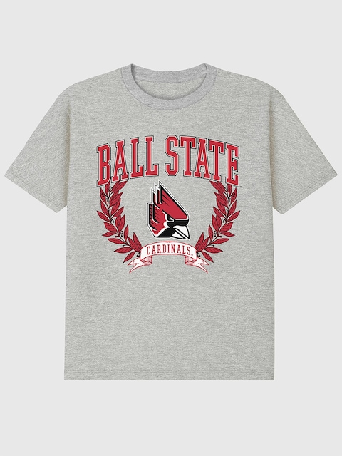 Ball State University Laurels Dark Graphic T-Shirt