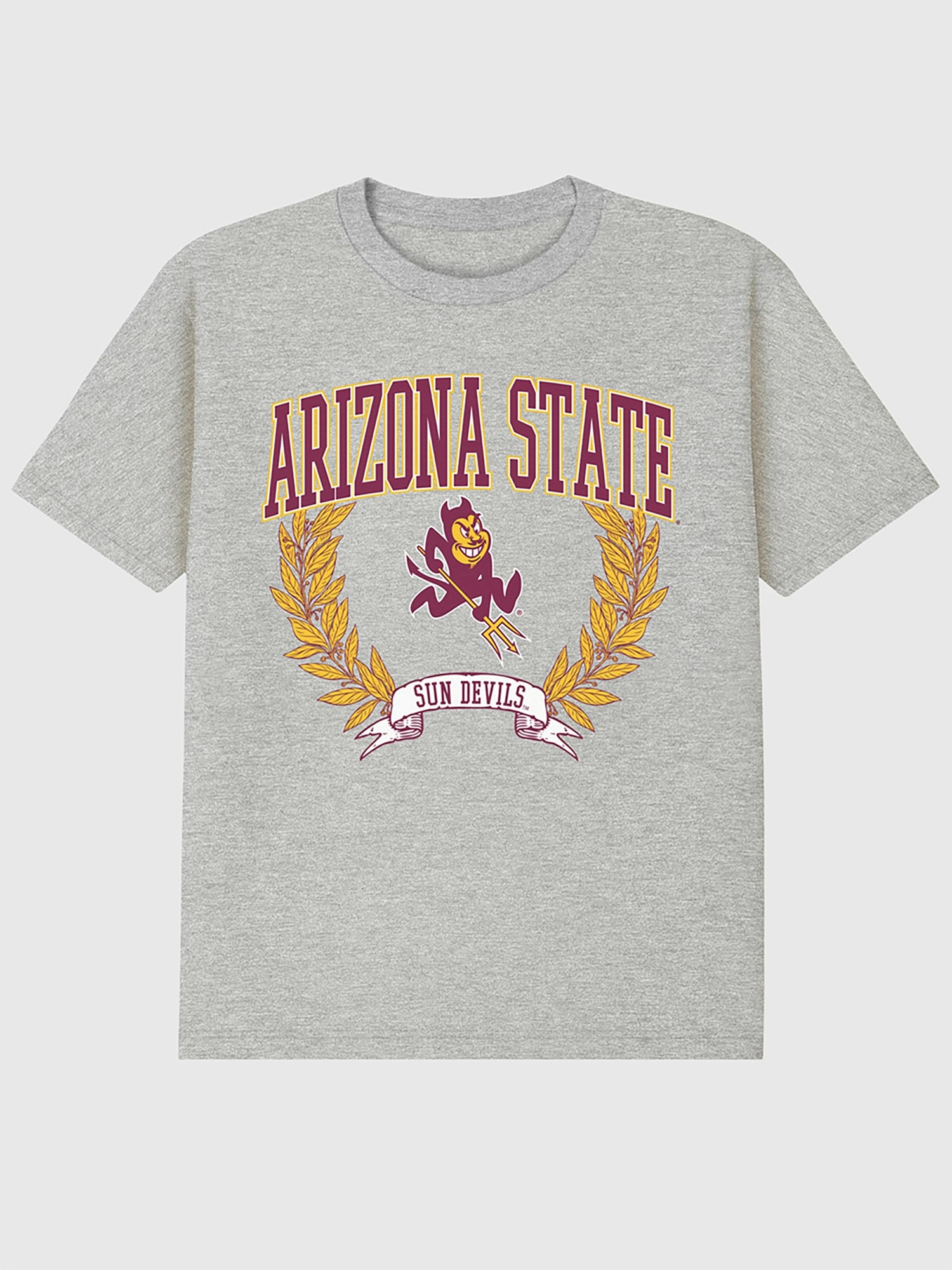 Arizona State University Laurels Dark Graphic T-Shirt