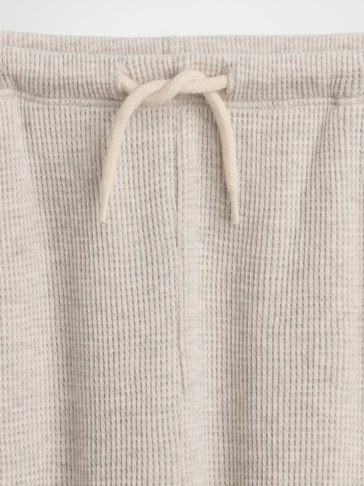 Kids Waffle Relaxed Easy Wide-Leg Pants