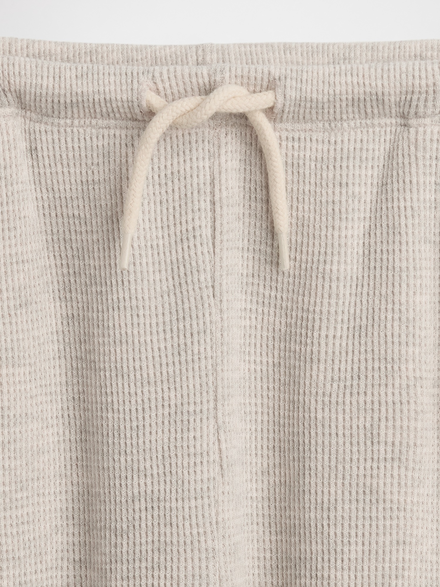 Детские широкие вафельные брюки Gap Waffle Wide-Leg — фото 5