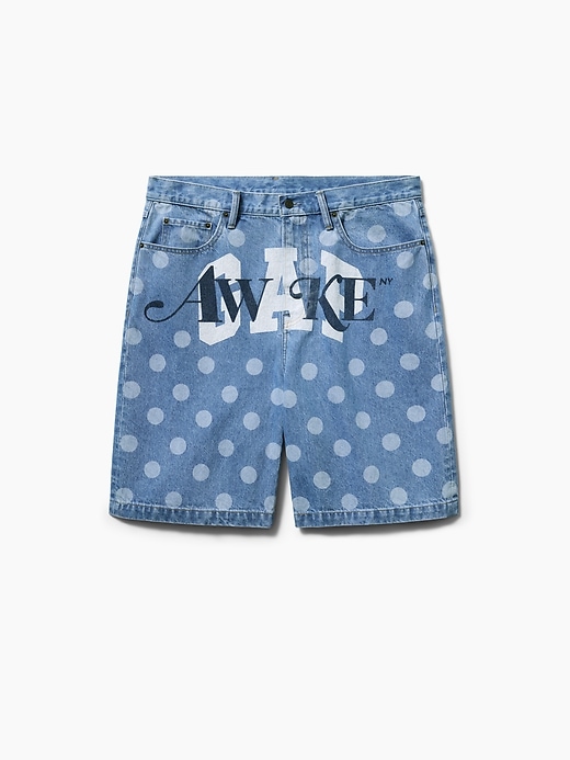 Image number 9 showing, Gap × Awake NY ‘90s Loose Dotted Denim Shorts  