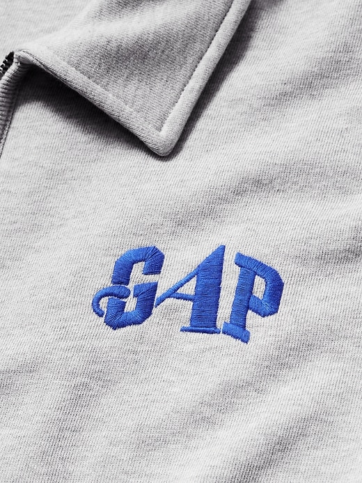 Image number 6 showing, Gap × Awake NY Heavyweight Oversized Quarter-Zip Pullover
