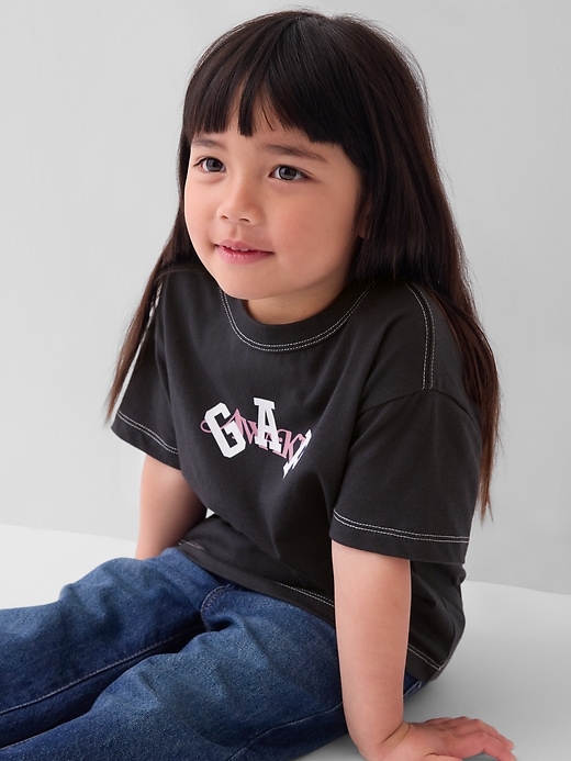 Image number 3 showing, Gap × Awake NY Toddler Relaxed Logo T-Shirt