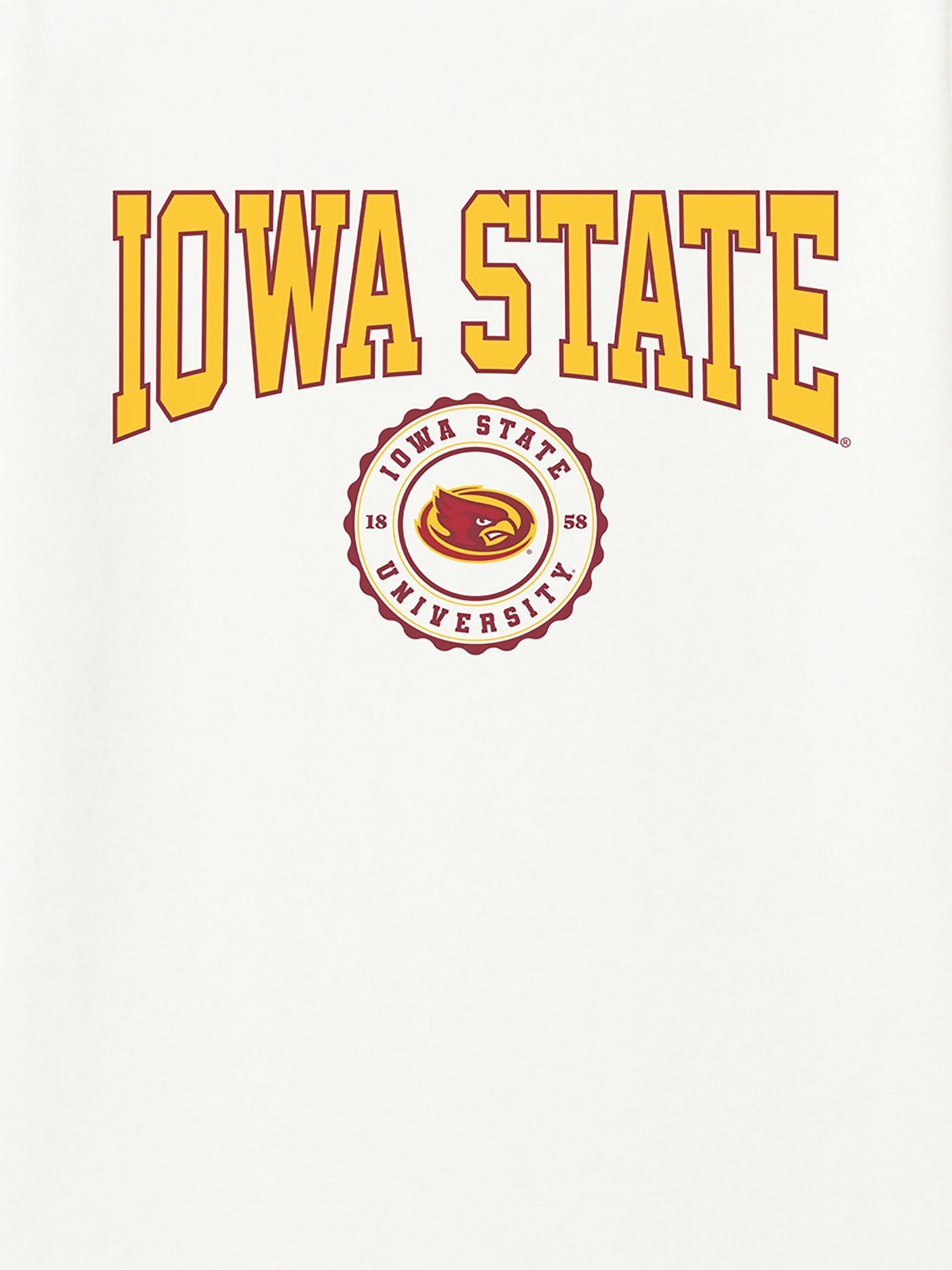 Мужская футболка Gap Iowa State University Collegiate Seal — фото 2