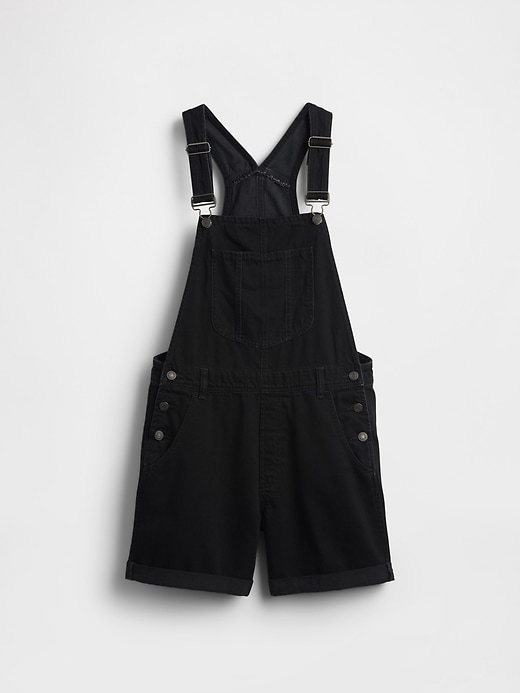Image number 2 showing, Loose Denim Shortalls
