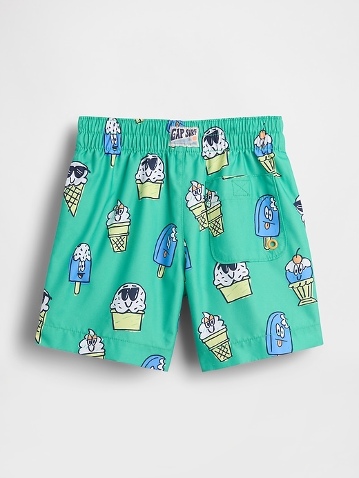 Image number 2 showing, Baby & Toddler Recycled Swim Trunks