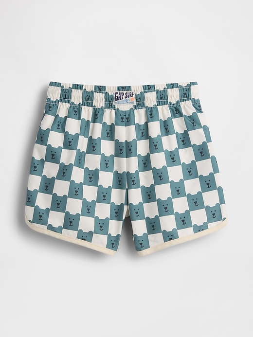 Image number 2 showing, Baby & Toddler Brannan Bear Recycled Swim Trunks