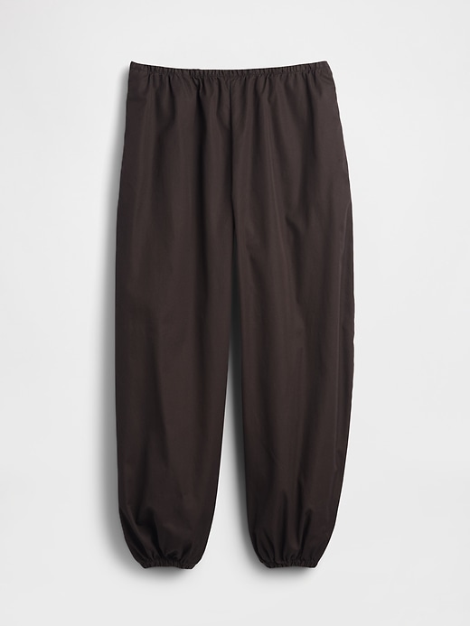 Image number 5 showing, Organic Cotton Poplin Loose Easy Joggers