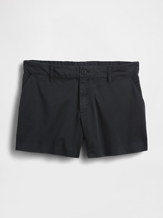 Image number 5 showing, Mid Rise Khaki Shorts