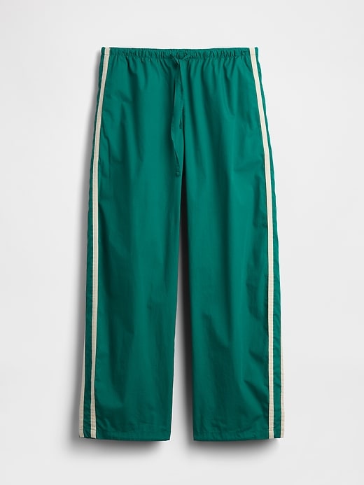 Image number 5 showing, Organic Cotton Poplin Relaxed Easy Stripe Pants