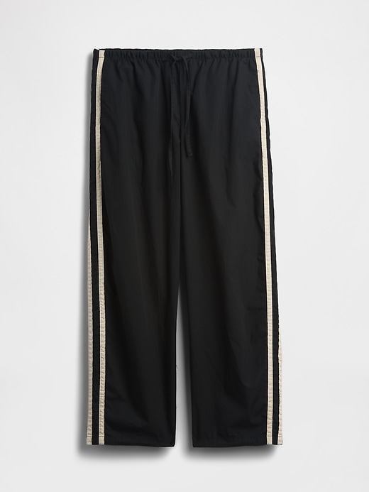 Image number 5 showing, Organic Cotton Poplin Relaxed Easy Stripe Pants