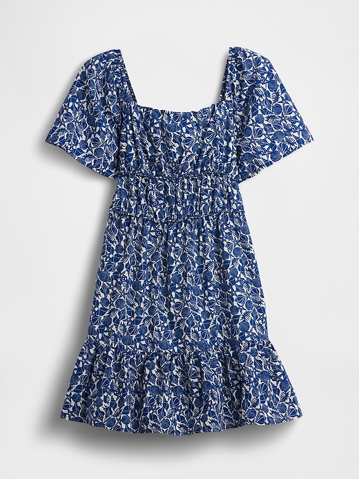 Image number 5 showing, Poplin Flutter-Sleeve Mini Dress