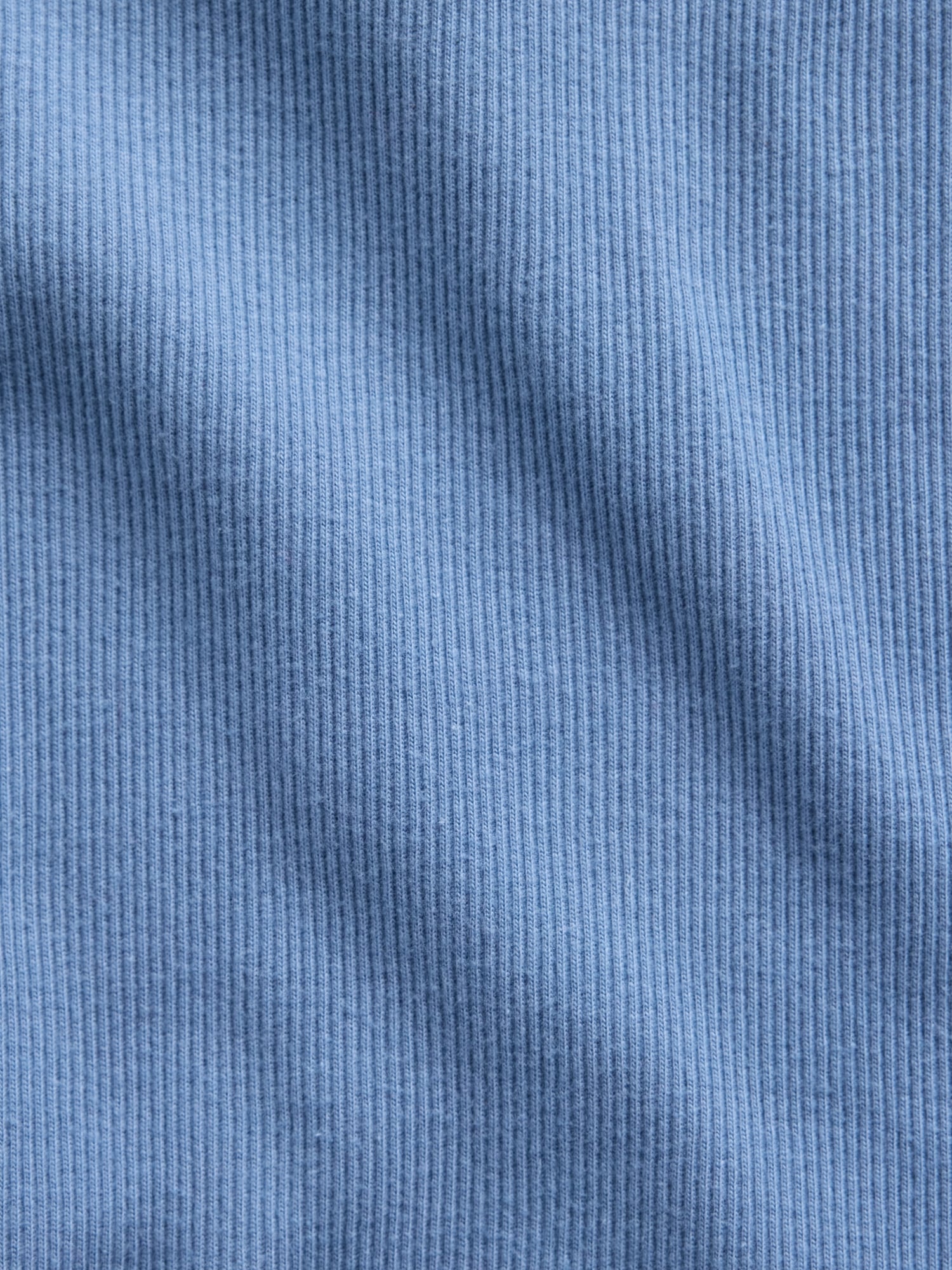 Детский топ Gap Rib Square-Neck Tank Top, цвет: Синий — фото 4