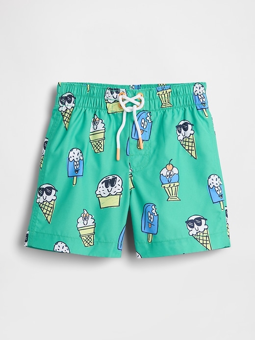 Image number 1 showing, Baby & Toddler Recycled Swim Trunks