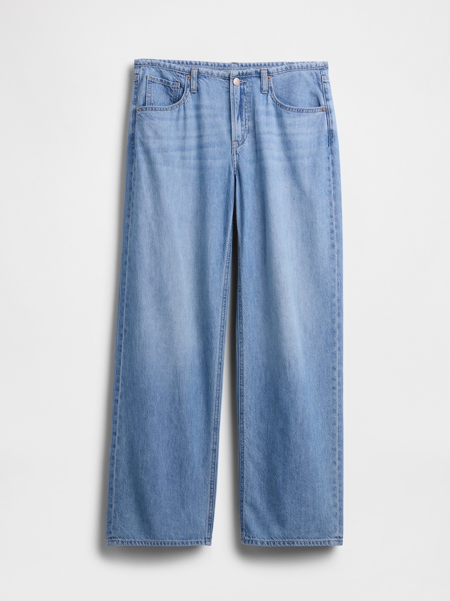 Женские джинсы Gap Low Rise UltraSoft '90s Loose Jeans — фото 4