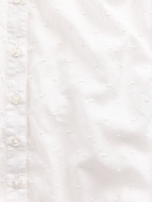 Image number 4 showing, Button-Front Crop Peplum Top