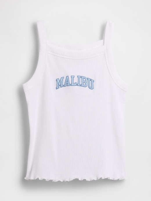 Image number 2 showing, Kids Rib Square-Neck Tank Top