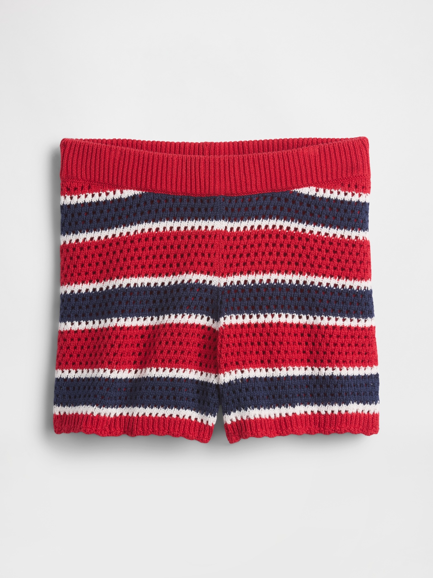 Детские шорты Gap Kids Crochet Stripe Easy Shorts — фото 2