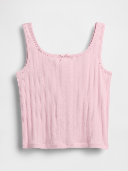 Image number 2 showing, Kids Pointelle Tank Top