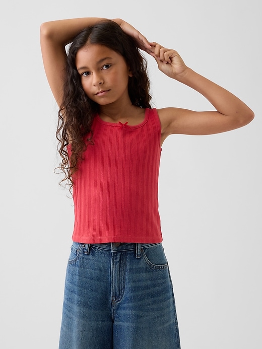 Kids Pointelle Tank Top from GAP - $15