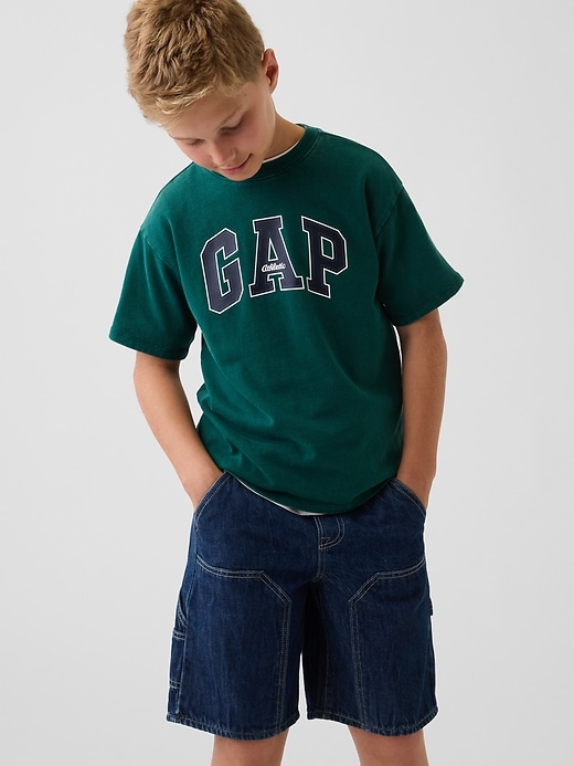Image number 1 showing, Kids Relaxed Gap Logo T-Shirt