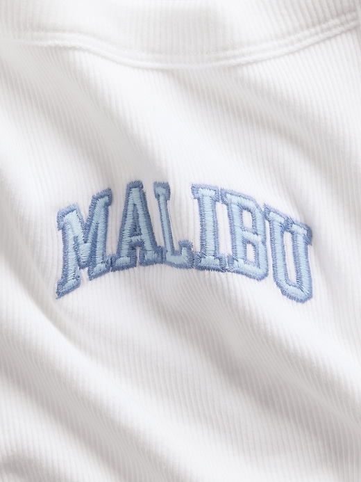 Image number 3 showing, Kids Rib Square-Neck Tank Top