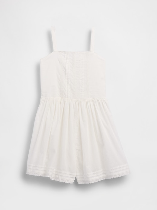 Image number 2 showing, Kids Lace-Trim Romper