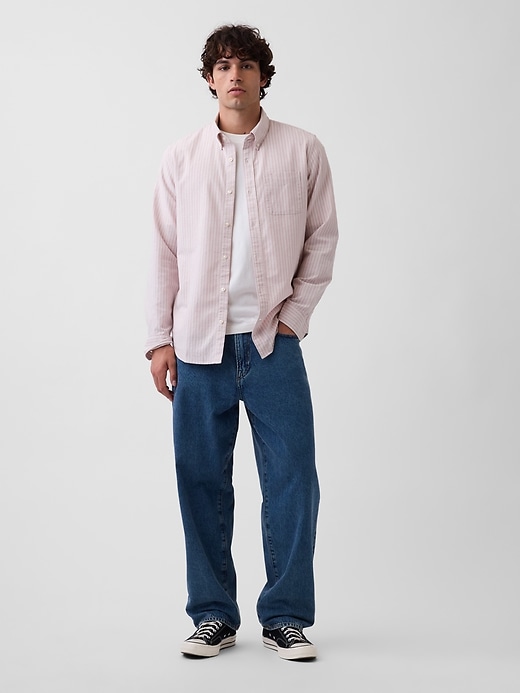 Image number 2 showing, Plaid Oxford Button-Down Shirt