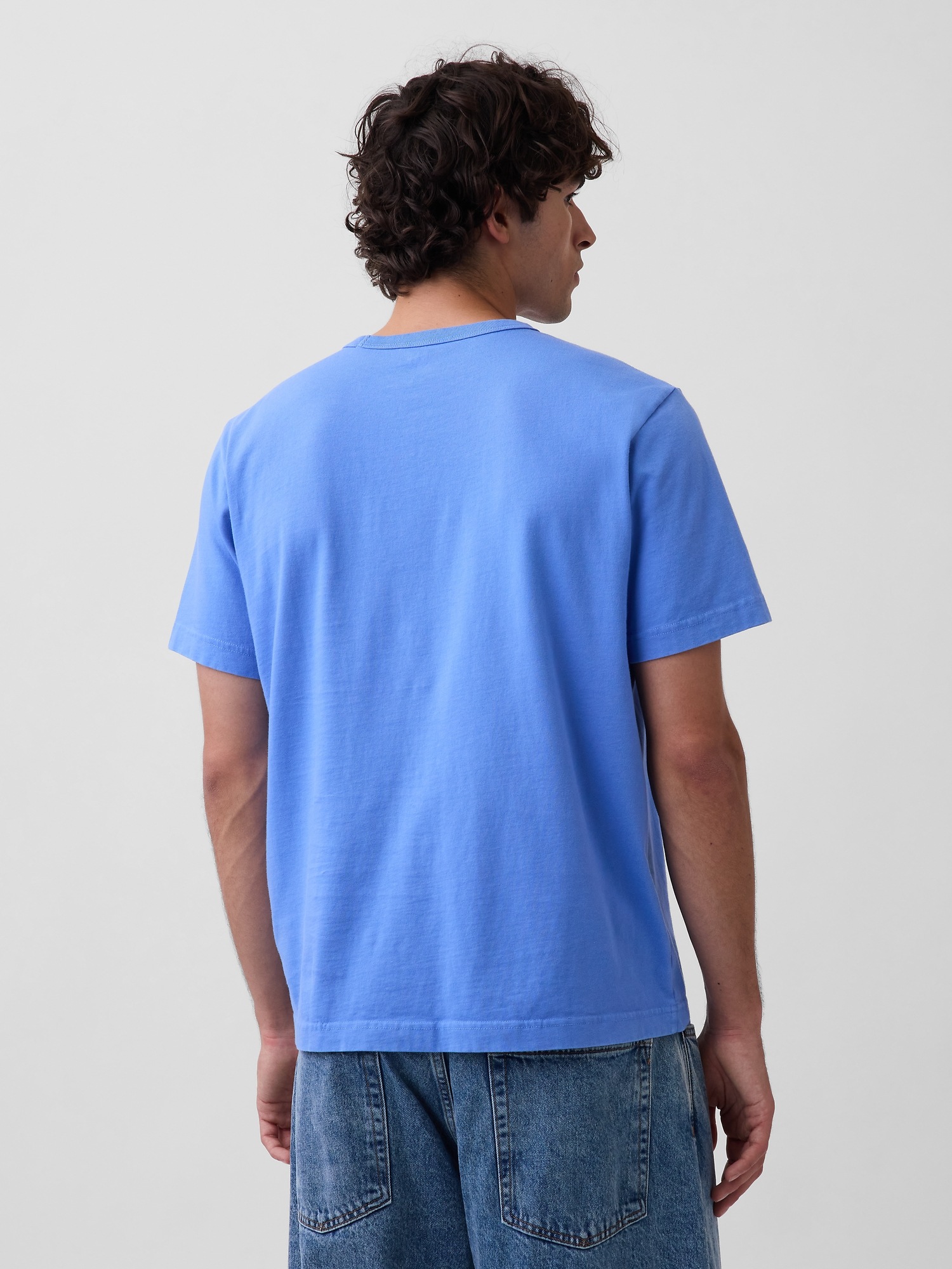Мужские футболки Gap Relaxed Branan Bear Logo T-Shirt — фото 3