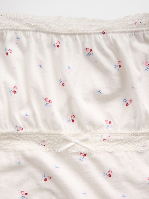 Image number 4 showing, Kids Lace-Trim Puff-Sleeve Top