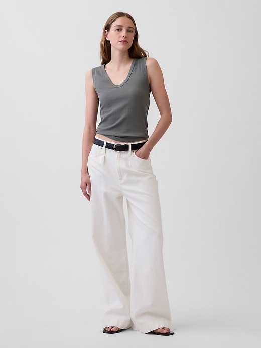 Image number 2 showing, Modern Rib Tank Top