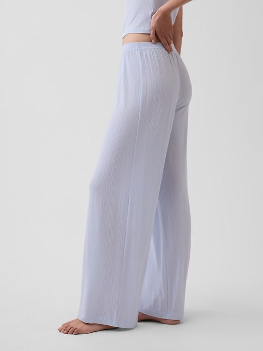 Image number 3 showing, Softest UltraFine Rib Modal PJ Pants