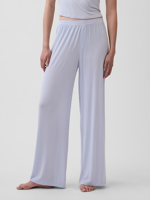 Image number 2 showing, Softest UltraFine Rib Modal PJ Pants