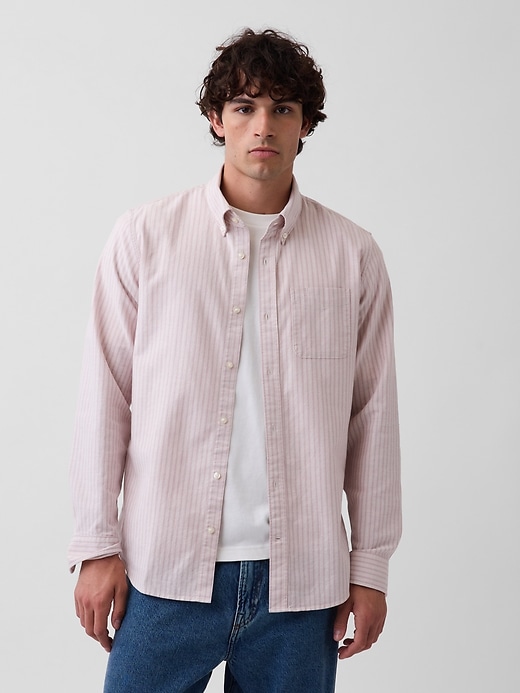 Image number 1 showing, Plaid Oxford Button-Down Shirt